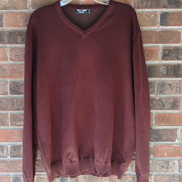 MEN'S SOFT V-NECK PULLOVER SWEATER - now with DISCOUNTED SHIPPING! - Picture 3 of 7